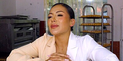 Wow The Baker leaves my ass full of cum - Mariana Martix & Max Betancur