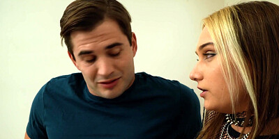 Rough fuck for blonde teen Gwen Vicious by stepbrother