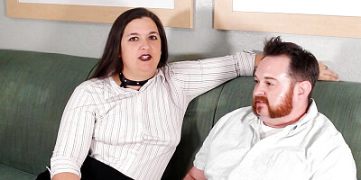 Busty Diva Can't Believe His Tiny Cock Can Fuck a Woman