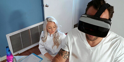 Alex Legend in VR meets Nicolette Shea