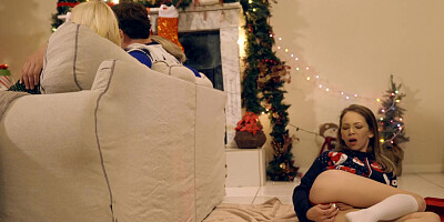 Logan can't hold back from filling Kenzie with a creampie of cum