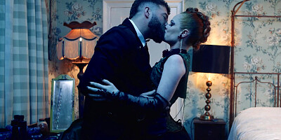 Gorgeous redhead Ella Hughes and passionate anal sex