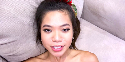 Small titted Vina Sky gets her pussy drilled