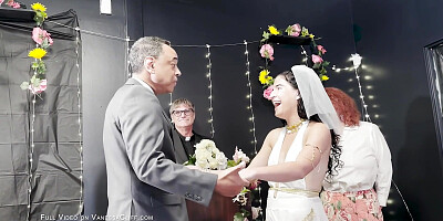 Gangbang at her Wedding - Bride Bred at the Altar -Vanessa Cliff