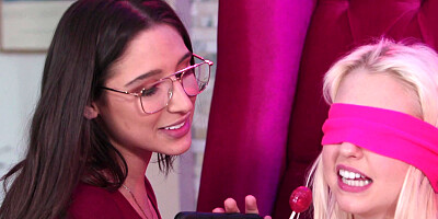 Lesbian threesome with cute babes Abella Danger, Chloe Cherry and Lily Rader