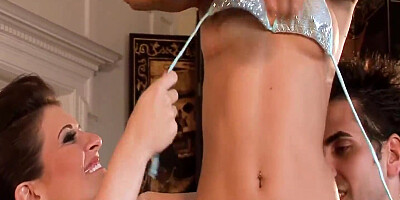 Lindsey Meadows turns to Austin Kincaid blowjob lesson and swallow