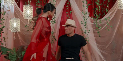 Glamorous Chinese seductress impresses the stud with hot fucking