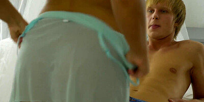 Emma Brown oral teased before anal banging in the bedroom