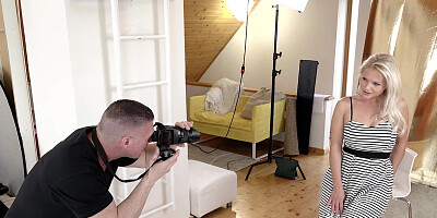 Blonde milf Kathy Anderson getting fucked by famous photographer