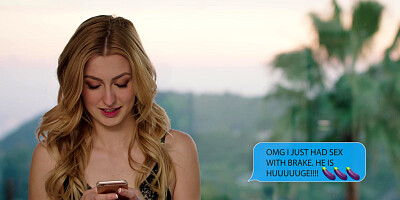 Tall blonde Alexa Grace takes biggest cock in the world