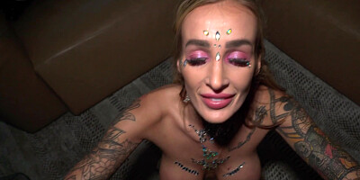 POV blowjob and passionate sex with busty Daisy Lee