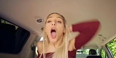 Gorgeous Abella Danger getting fucked in the van