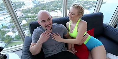 TheRealWorkout - Fitness Vlogger Fucked By Camera Crew
