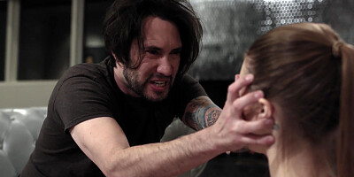 Jill Kassidy gets her face fucked by Tommy Pistol