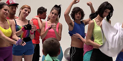 Samia Duarte, Sicilia and Selina Ak enjoy passionate group action