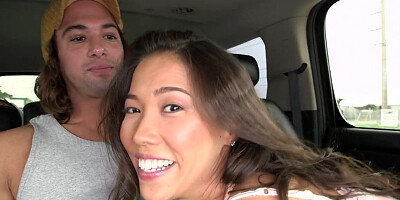 Asian girl has a new lover