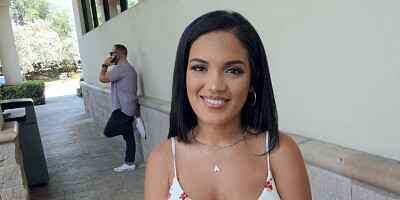 Stunning Alina Belle has sex in public