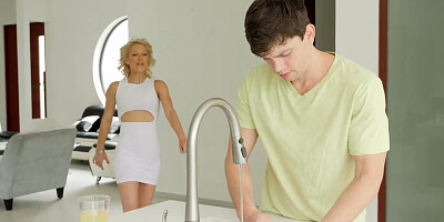 Stepmom Laura Bentley fantasizes about her stepson’s huge dick