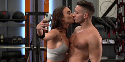 Lana Roy seduces and fucks her personal trainer