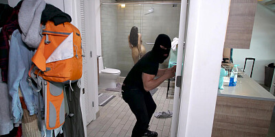 Violet Myers gets attacked by an intruder