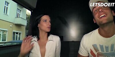 Big Tits Sina Velvet Drilled Deep On The Backseat By Long Penis - LETSDOEIT