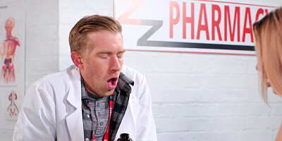 Ebony Kiki Minaj receives amazing medicine from pharmacist