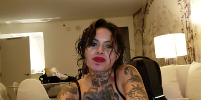 Inked slut Genevieve Sinn gets properly fucked in POV