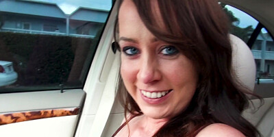 Easygoing brunette got money to be fucked and facialized