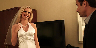 Hot bride is fucking her friend