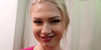 Lucy Hearteuro sucks and fucks hard knob in POV