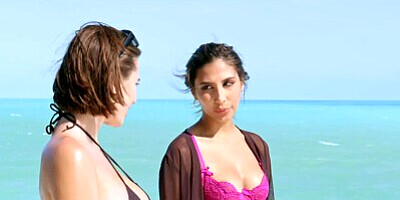 TUSHY Gianna Dior & Liya Silver have intense anal threesome