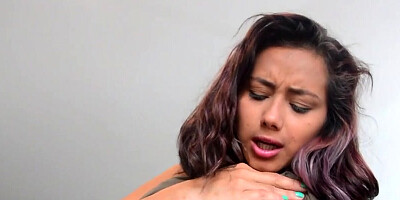 Passionate lesbian sex between Veronica Leal and Adriana Betancur