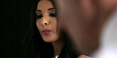 Kitchen anal quickie with Anissa Kate