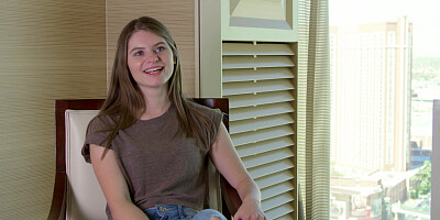 Brunette teen Alice March gets pussy licked
