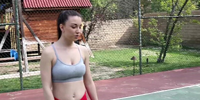 TheRealWorkout - Ball Girl Alexis Rodriguez Gets Fucked Hard