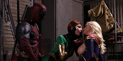 Kenzie Taylor and Lacy Lennon superhero sex