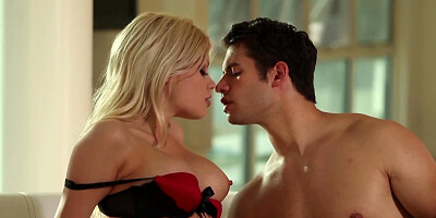 Passionate blonde gets stuffed with cock and creamed with cum