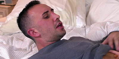 Hotel maid Kagney Linn Karter takes his fat dick in her pretty mouth