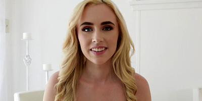 Candy White gets her Meaty Teen Pussy Pounded by BBC