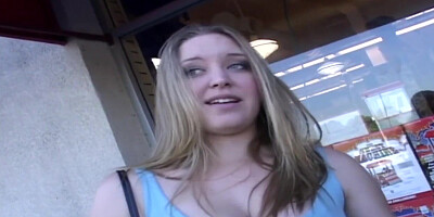 Cute Big Butt Blonde fucks Interracial Biggest cock!