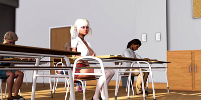 First anal! Black guy plays with a young slut blonde in the dungeon