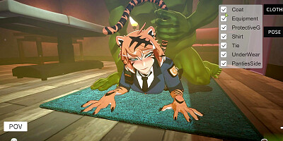 EP13: Pinning Valerie',s Pussy on the Ground (Sex Pose 4) - Orc Massage