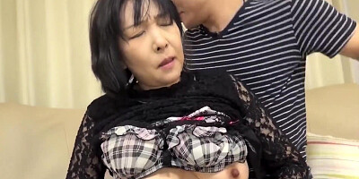 Japanese Grandma Is So Wet For Younger Cock