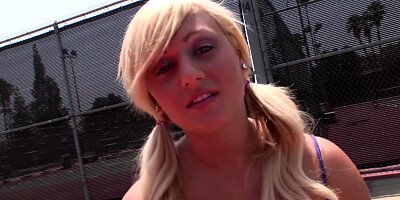 Pretty Blonde Morgan Is Lured In By Her First BBC