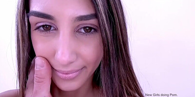 Slim Puerto Rican Babe Sucking Cock Hotshot at School Castings