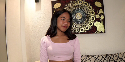 Sexy Mixed-Race Asian MILF Gets Knocked Up At Work