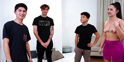 Nuria Millan Has No Limits! O.o She Completely Wrecks Several Dudes at Her Gangbang