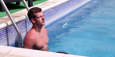 Silvia Dellai Fucks Her Pool Guy And Cums Hard On His Cock - BANG!