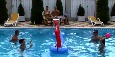 Blue Angel cocksucking before cumshot