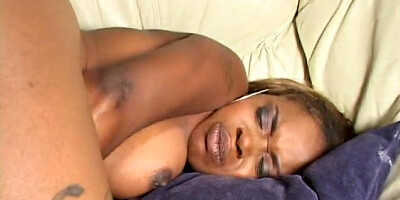 Fat black cock for nasty ebony whore